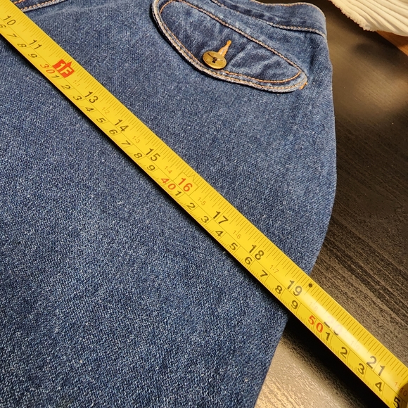 inventory reduction 30% off bundl Vintage 80s Backsiders high rise jeans size 11 - Picture 13 of 16